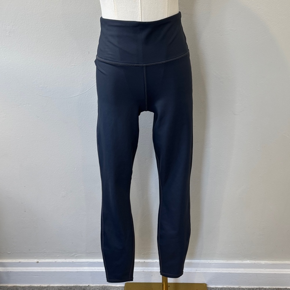 Athleta Full-Length Leggings – Size Medium (Blue-Gray)
